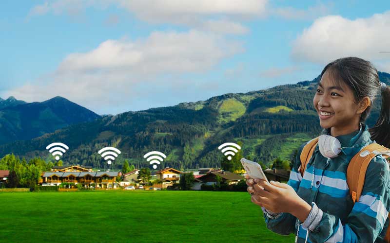 Cakupan layanan internet ISP